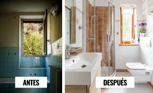 imágenes de baños reformados